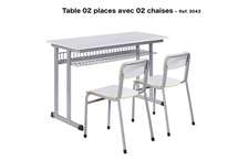 Table 2 places avec 2 chaises