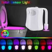 Veilleuse 8 led de toilette à capteur de mouvement