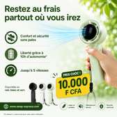 Ventilateur sans pales portable 10h autonomie 5 vitesses