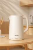 bouilloire Yaki électrique 2,5L blanc cassé rapide