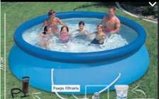 PISCINES GONFLABLES AVEC FILTRATION   370 X 76