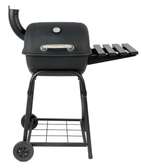 Barbecue à charbon avec des roues