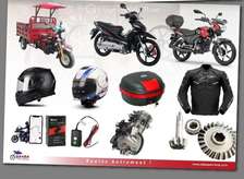 Pièces et équipements motos