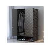 Armoire Penderie Plastique - Cube montable et démontable.