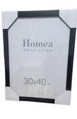 Homea Cadre photo Relief noir (20x30), ...