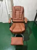Chaise Pliant en cuir Marron
