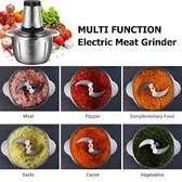 2 Litres Hachoir en  inox Multifonctions