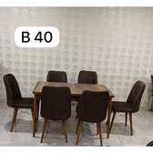 PROMO TABLE À MANGER 6PLACES EXTENSIBLE 80X130/80X170 BOIS