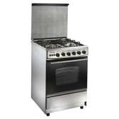 CUISINIÈRE 4FEUX UNIONAIRE 60X60 FULL OPTION INOX