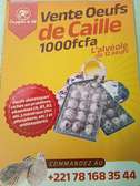 Vente de caille