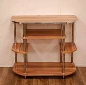 Table TV en Bois à 5 Niveaux