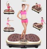 CTONE plateforme vibrante marron tonification muscle