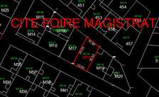 TERRAIN 205M2 CITÉ MAGISTRAT SUD FOIRE