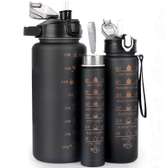 Lot de 3 gourdes de 2 l, 700 ml, 300 ml