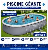 Bestway piscines géantes 550x330x122 cm familiale
