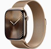 Apple watch S10 titane +bracelet milanais