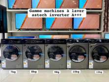 Astech Inverter A+++ machines 7-12kg gris métallisé