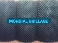 Grillage galvanise en PVC
