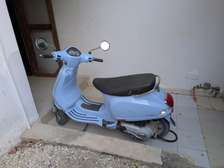 Vespa, 125cc, sky blue