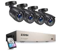 Zosi pack videosurveillance DVR 08 canaux 04 camera 2MP