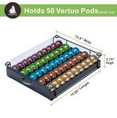 Porte capsules pour Nespresso classique & VERTUO