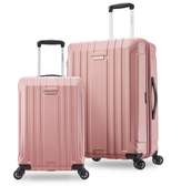 Set de deux valises SAMSONITE rose gold en coque