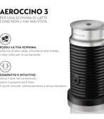 Nespresso Aeroccino 3 Emulsioneur de lait Noir