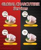 Poulet frais 1,4-2kg viande tendre prix compétitif