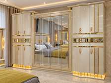 CHAMBRE A COUCHER ARMOIRE 8BATTANTS 8PIECES