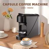 Machine à café capsules 1400W compacte noir