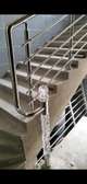 Rampe escaliers inox