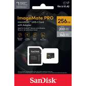 Carte mémoire Sandisk 256GB ImageMate Pro