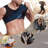 Ceinture de sudation pour hommes, dégraissage