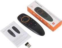 Télécommande air Mouse sans fil USB noire avec micro intégré