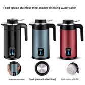 Bouilloire électrique inox double paroi 1,7L colorée