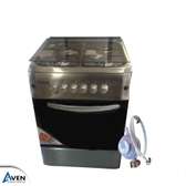 Cuisinière- ASTECH - 4 Feux – Inox – 60×60– FULL OPTION