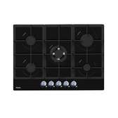 PLAQUE 5FEUX HAIER ENCASTRABLE 90X60 A GAZ NOIR