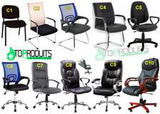 Chaise et fauteuil de bureau simple ou ergonomique