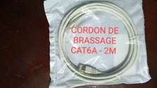 VENTES DE CORDONS DE BRASSAGE RÉSEAUX  CAT6A et CAT7