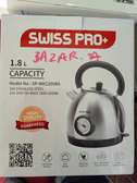 Swiss Pro+ SP-WK2200BS bouilloire 1.8L inox rapide