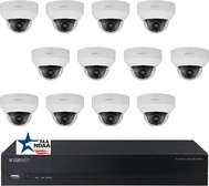 Security Cameras Inc. système 16 caméras 5MP PoE