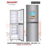 REFRIGERATEUR 320LITRES SHARP COMBINE 4TIROIRS GRIS