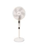 Deska ventilateur sur pied blanc oscillant