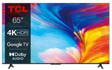 TÉLÉVISEUR TCL 65 POUCES  4K UHD ANDROID GOOGLE TV 189 CM