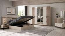 CHAMBRE A COUCHER ARMOIRE 6BATTANTS 5PIECES