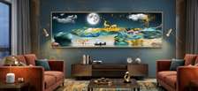 Tableau horizontale  lumineux panoramique moderne