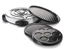CREPIERE ELECTRIQUE SAACHI 3 EN 1 INOX