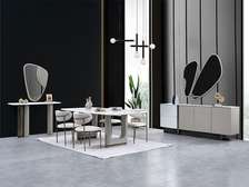 PACK DEFNE BUFFET MIRROIR+MEUBLE TV+TABLE A MANGER