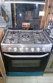 Cuisinière 5 feux inox 80/50