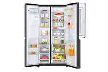 REFRIGERATEUR LG SIDE BY SIDE AVEC FONTAINE MATTE NOIR